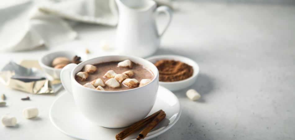 Hot chocolate with coffee recipe