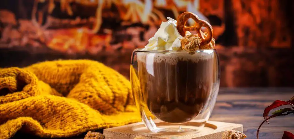 Hot chocolate with coffee recipe