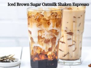 Iced Brown Sugar Oatmilk Shaken Espresso