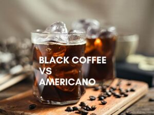 black coffee vs americano