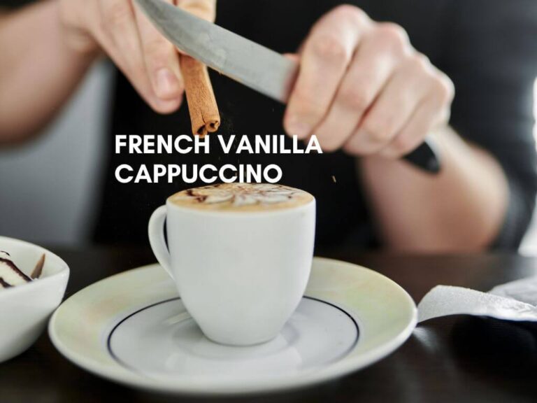 French Vanilla Cappuccino