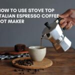 how to use stove top italian espresso coffee pot maker