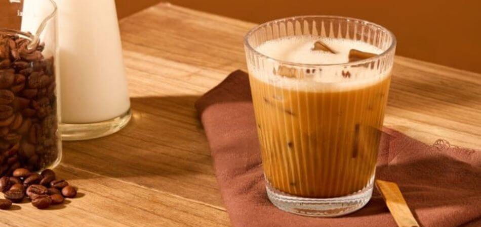 iced hazelnut oatmilk shaken espresso