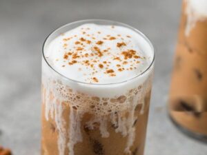 iced hazelnut oatmilk shaken espresso