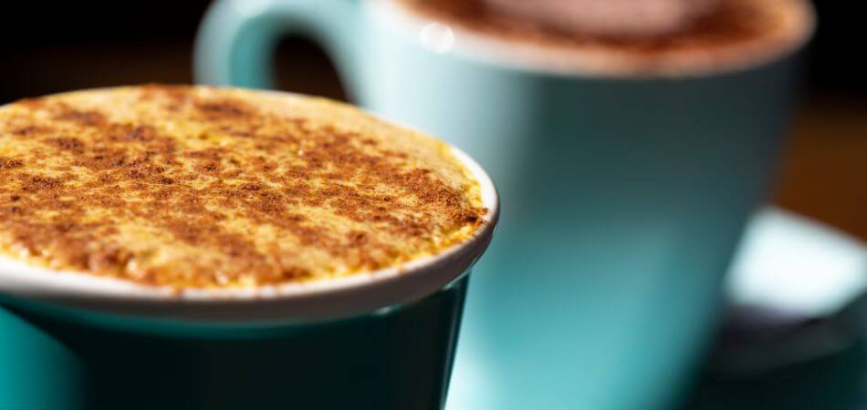 turmeric coffee latte