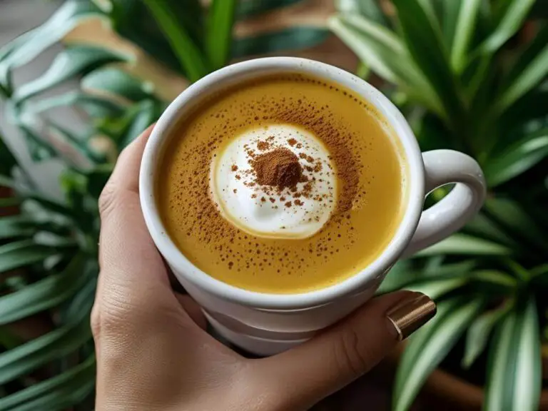 turmeric coffee latte