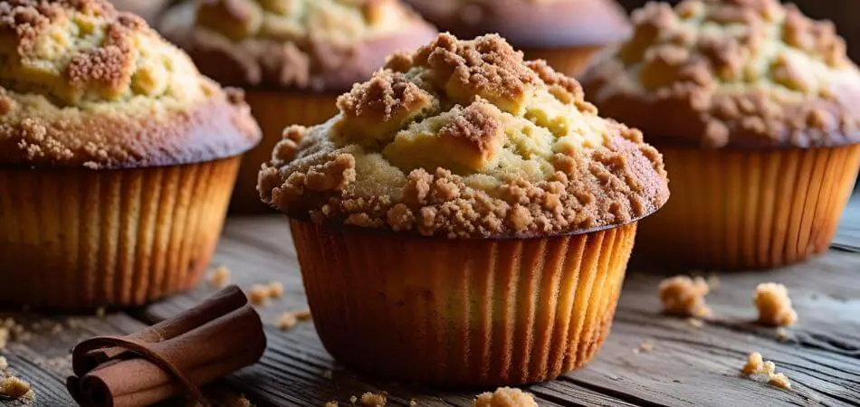 cinnamon coffee cake muffins