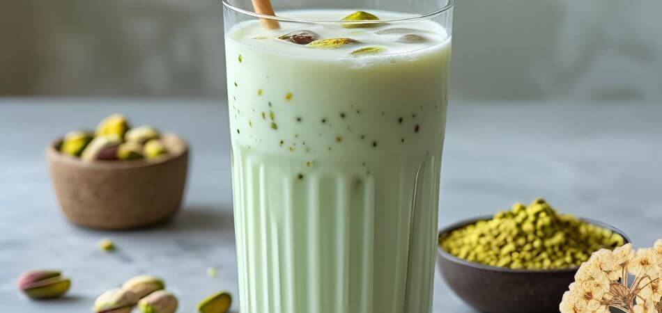 Iced Pistachio Latte 