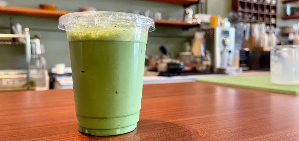 Matcha Green Tea Iced Latte