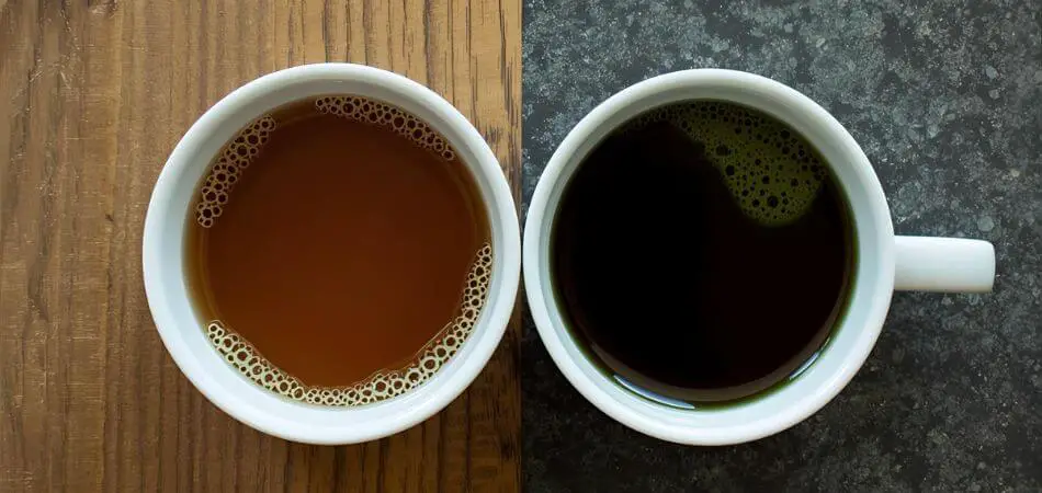 Matcha vs Black Tea Caffine