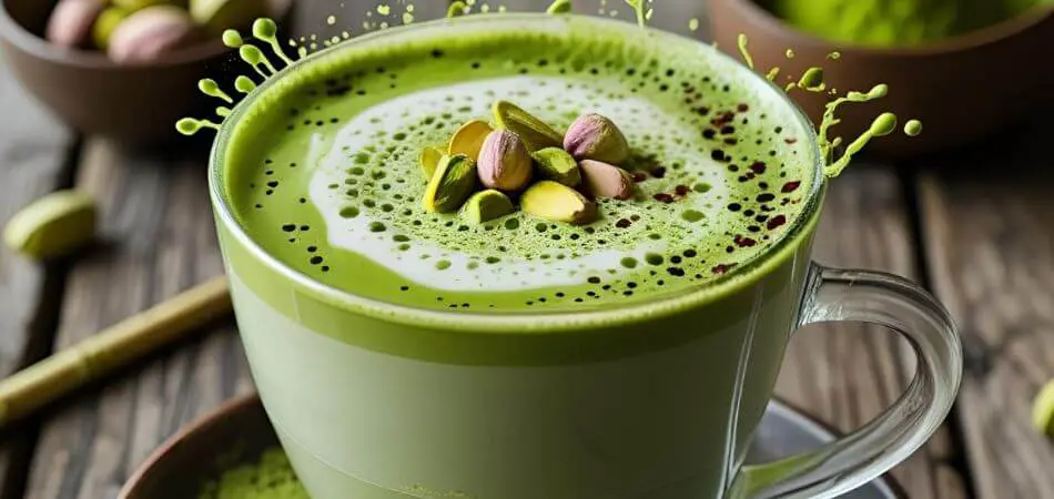 Pistachio Matcha Latte