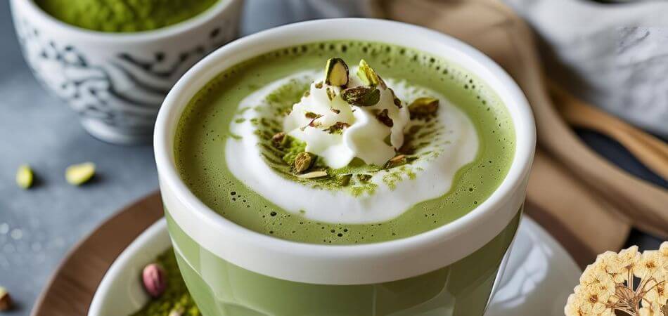 Pistachio Matcha Latte