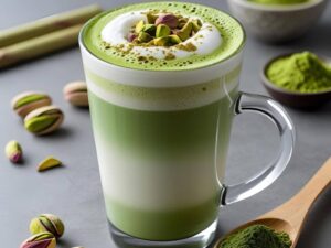 Pistachio Matcha Latte