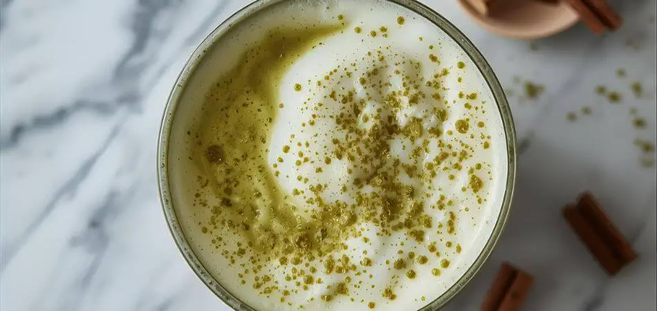 Dirty Matcha Latte