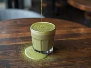 Dirty Matcha Latte