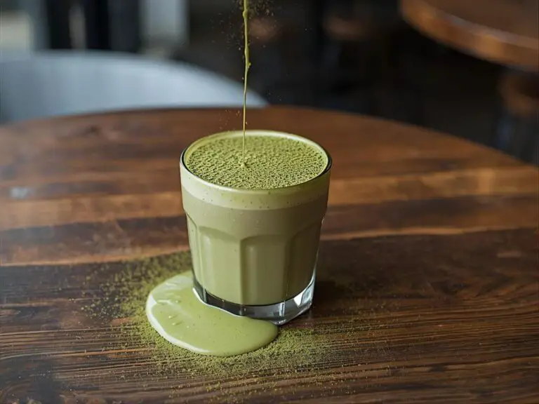Dirty Matcha Latte