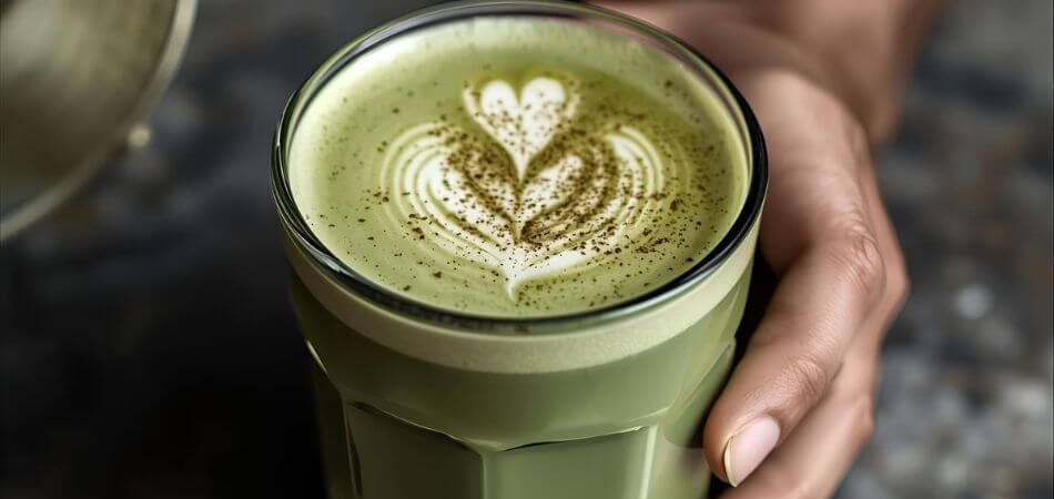 Dirty Matcha Latte