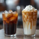Iced Coffee vs Iced Latte