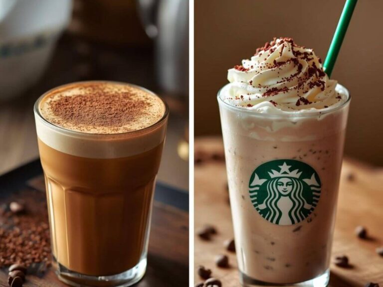 Cappuccino vs Frappuccino