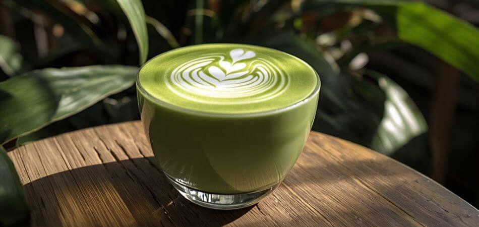 Pandan Latte