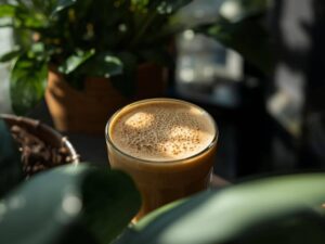 Pandan Latte