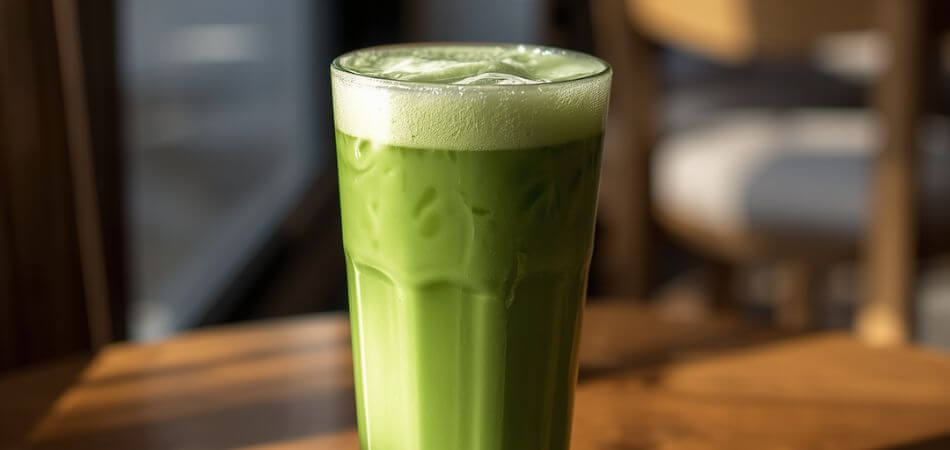 Pandan Latte