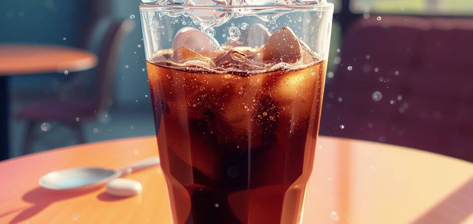 Coffee With Sparkling Water